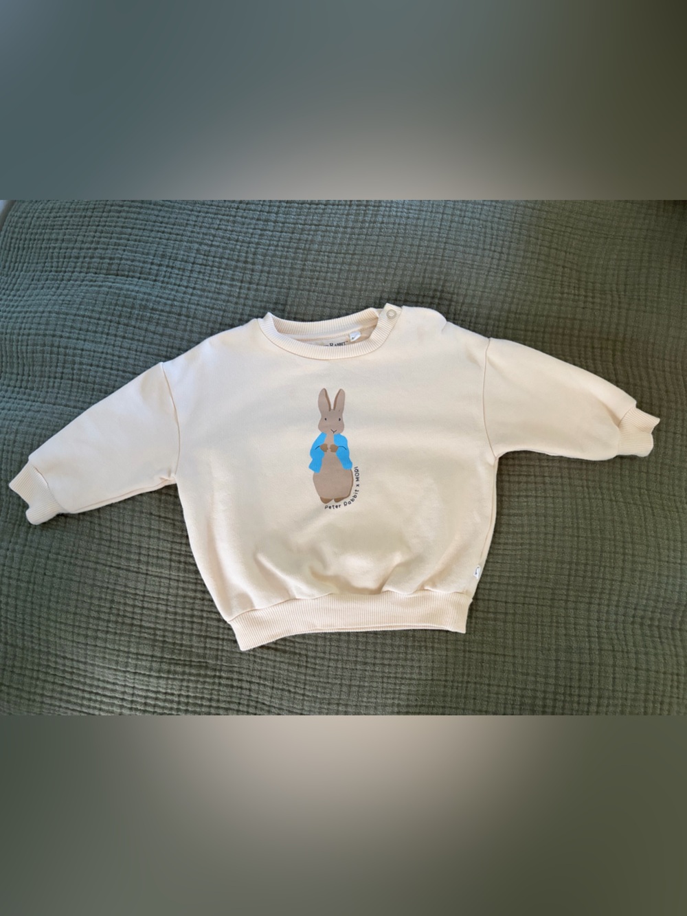 Baby Mori Peter Rabbit Sweatshirt